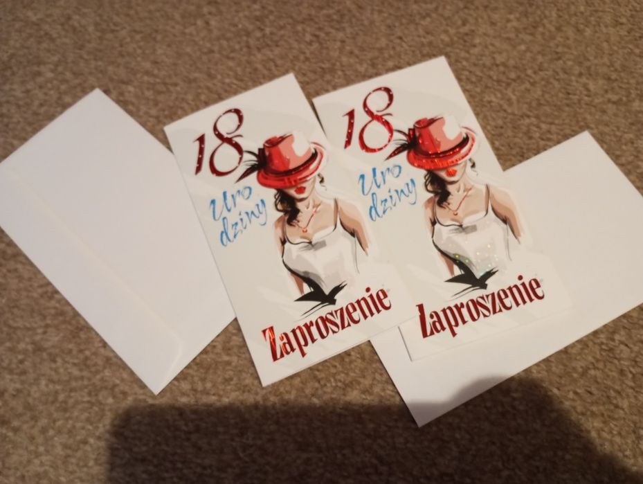 Zaproszenia na 18