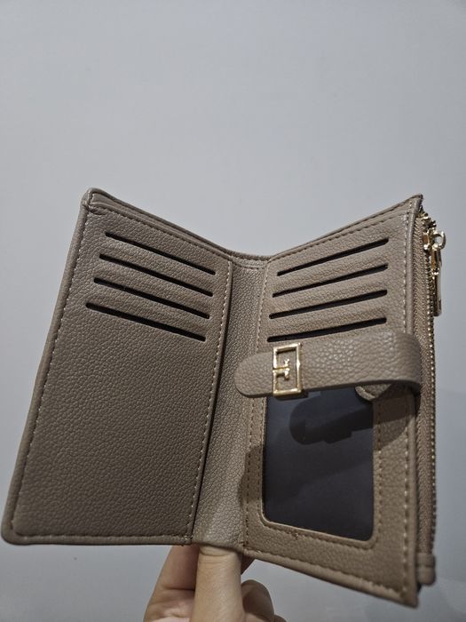 Carteira Bege/ Castanho