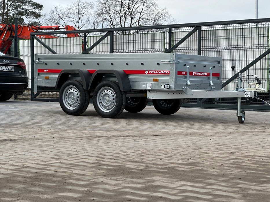Przyczepka lekka 750 kg TEMARED PRO 2612/2 264x126 cm 2 osie