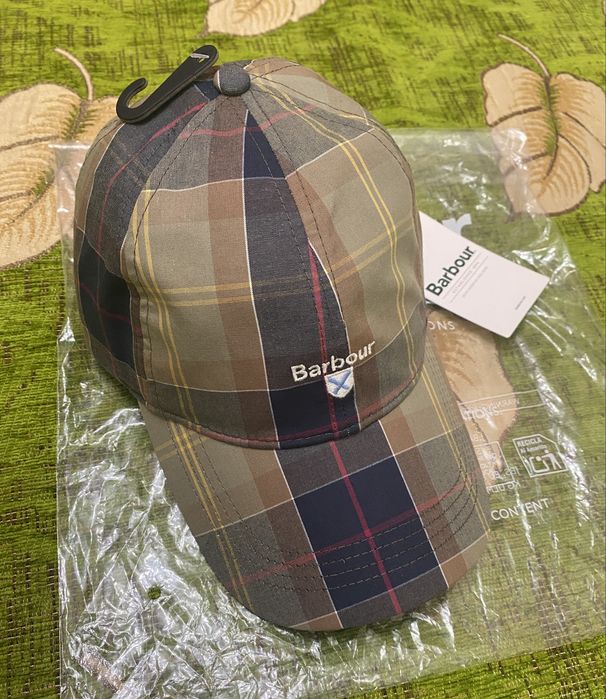 Кепка Barbour Tartan Cap Оригінальна Бейсболка