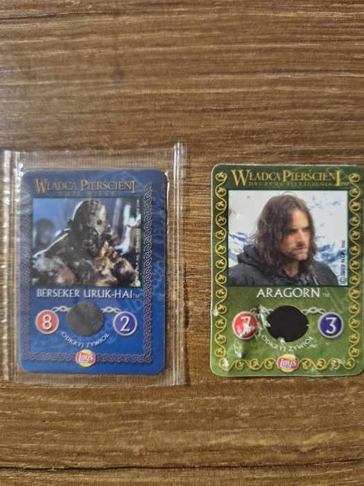 Karty kolekcjonerskie Władca Pierścieni