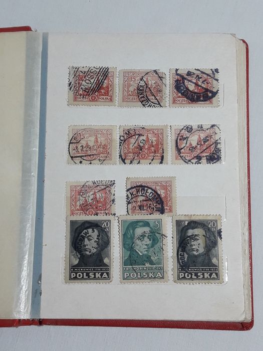 Альбом з марками Польщі