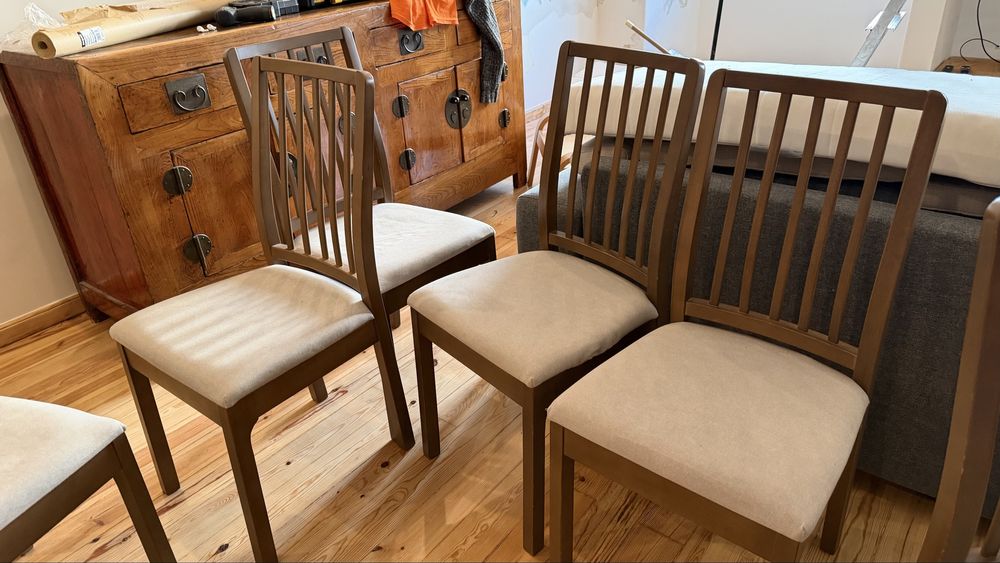 8 Cadeiras IKEA EKEDALEN