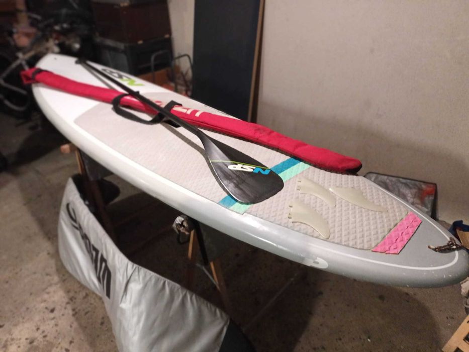 9 Evolution malibu Funboard paddleboard SUP epoxy NSP FCS surfboard