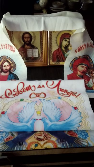 Набор рушников для венчания