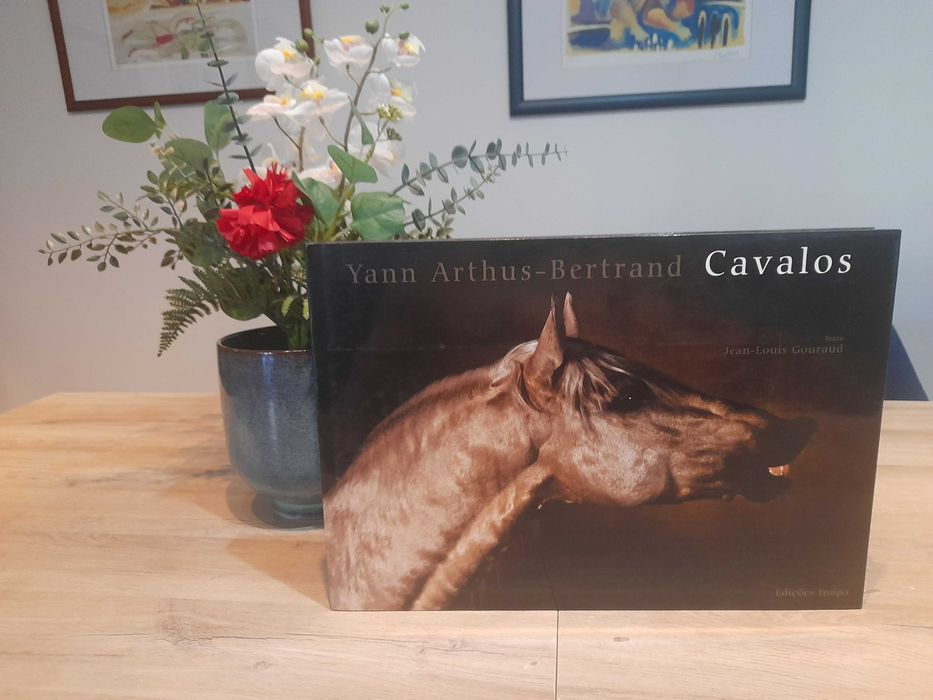 Cavalos, de Yann Arthus-Bertrand (LIVRO RARÍSSIMO)