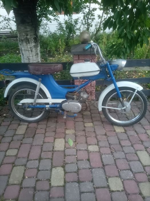 Мопед  Ріга  після  реставрації