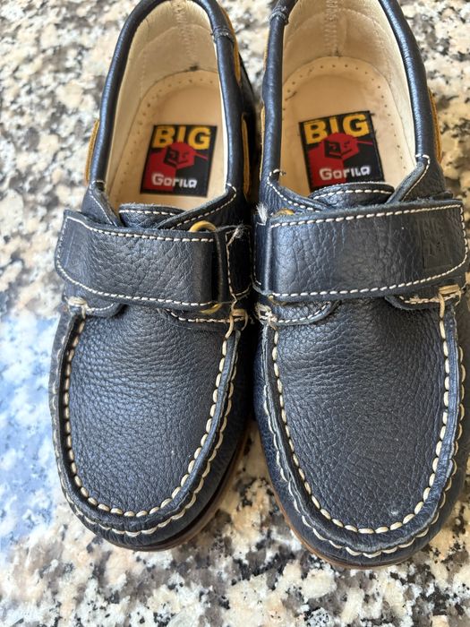 Sapato em pele de menino - Gorila …