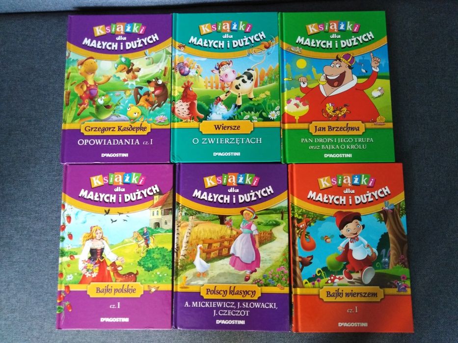 Zestaw książek w twardej oprawie