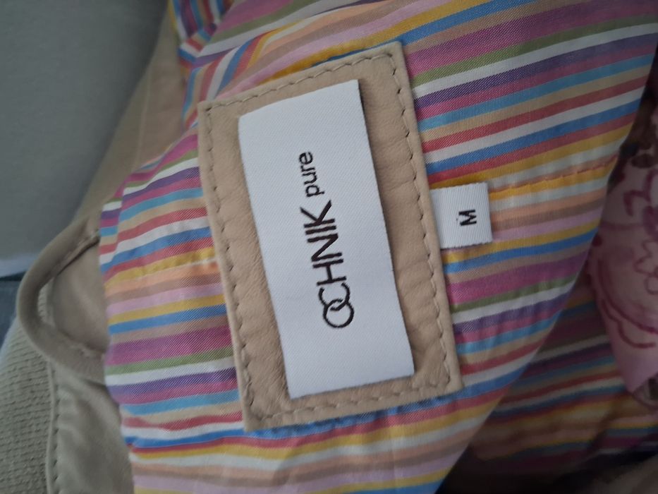 Katana kurtka ze skóry naturalnej 38 Ochnik okazja po czyszczeniu