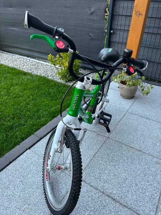 Rower woom 3 16 cali zielony