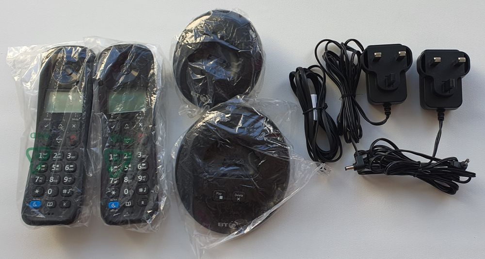 Telefon stacjonarny BT Everyday Duo (2 słuchawki) | Stan Idealny.