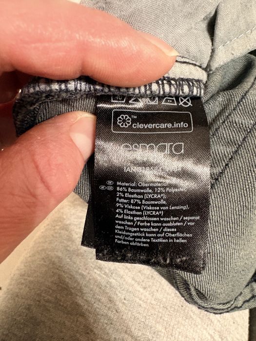 Spodnie ciążowe Esmara super skinny fit 34