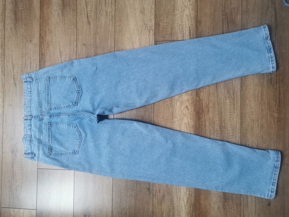 Dżinsy błękitne Primark Denim Co 36 S  wyższy stan mom fit
