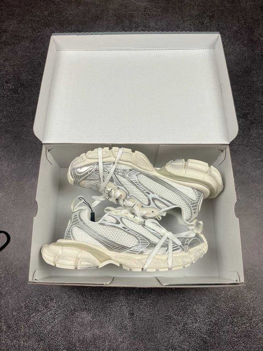 Кросівки Balenciaga 3XL Runner Beige баленсіага раннел 3хл сірі