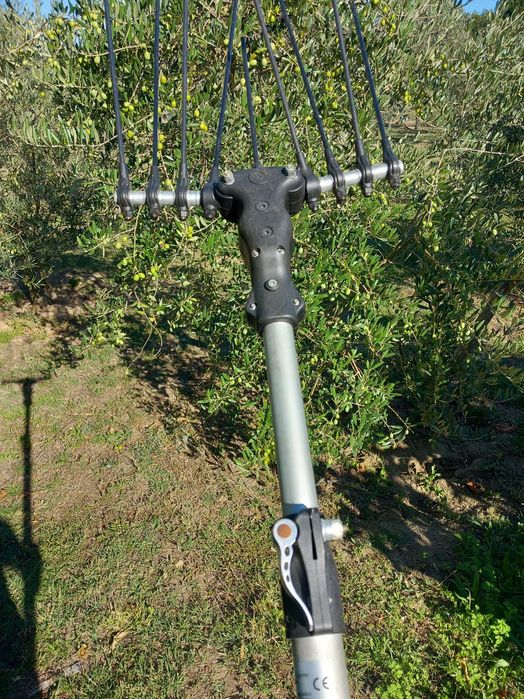 Varejador de azeitona a bateria telescópico (até 4m) ( Bateria não incluída)