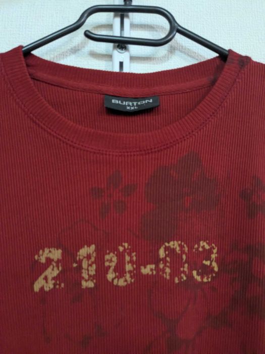 Burton longsleeve czerwony rozm. XXL