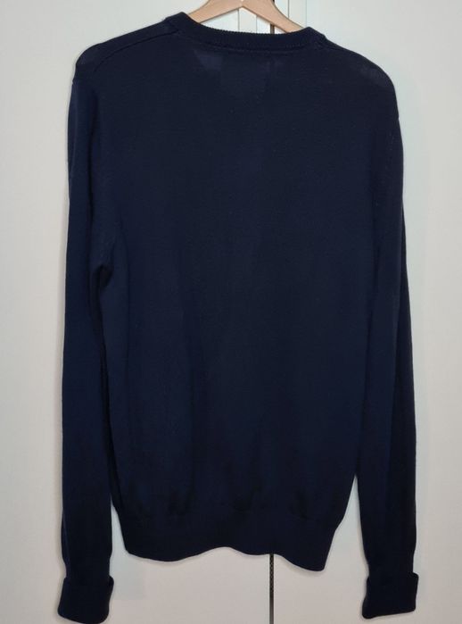 Made by Monkeys męski sweter XL granatowy wełna