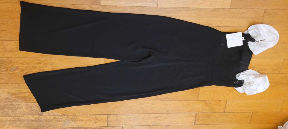 Kombinezon czarny wieczorowy