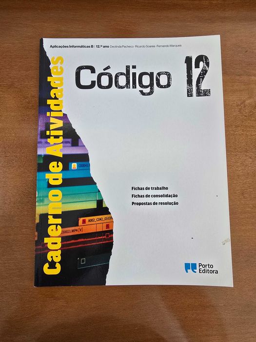 Código 12 - 12°ano - Aplicações Informáticas B - Caderno de Atividades