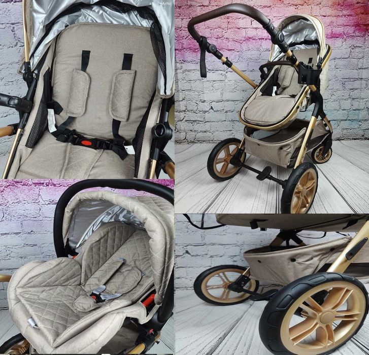 * CARRINHO DE BEBÉ TRIO * 3 em 1 * NOVOS * Oportunidade + Ofertas *