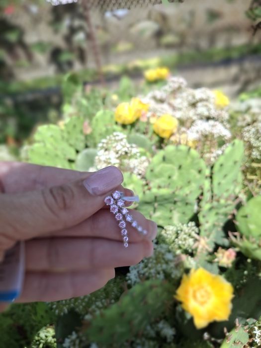 Серёжки каффы. Нереально блестят!