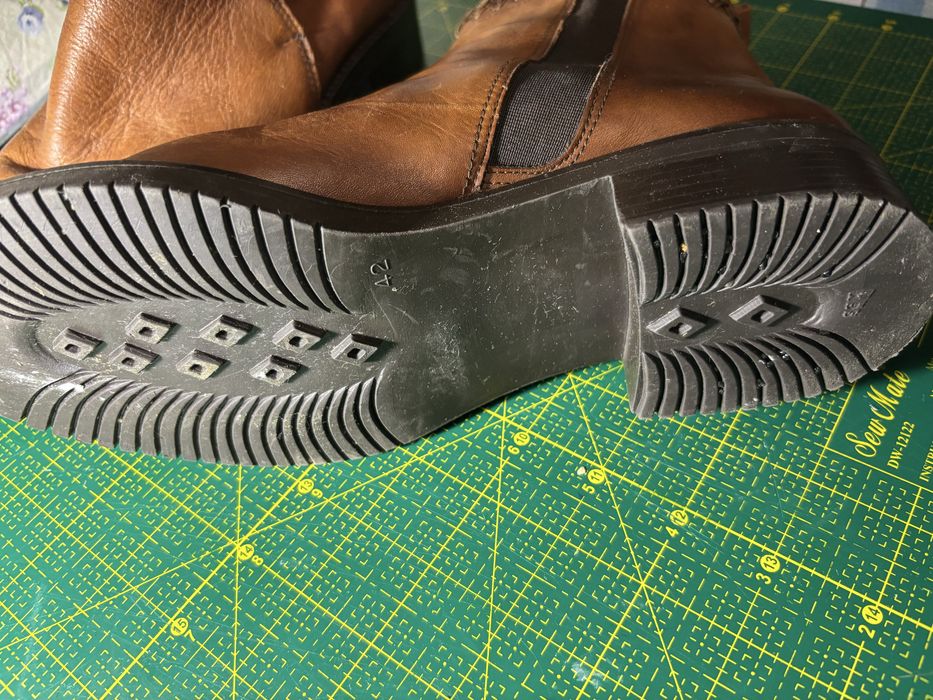 Черевички шкіряні