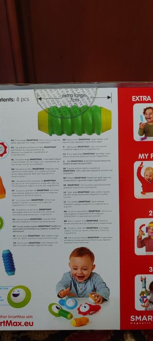 9м+ Набір магнітних іграшок SmartMax My First Sounds and Senses