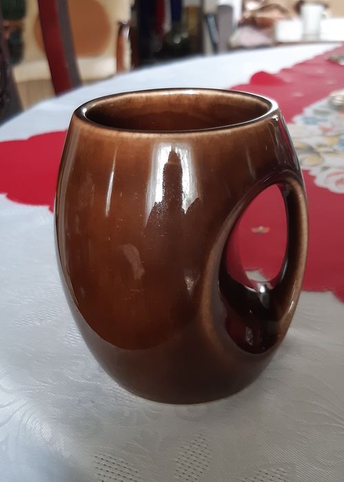 Designerski kubek (wazonik) ceramiczny- England