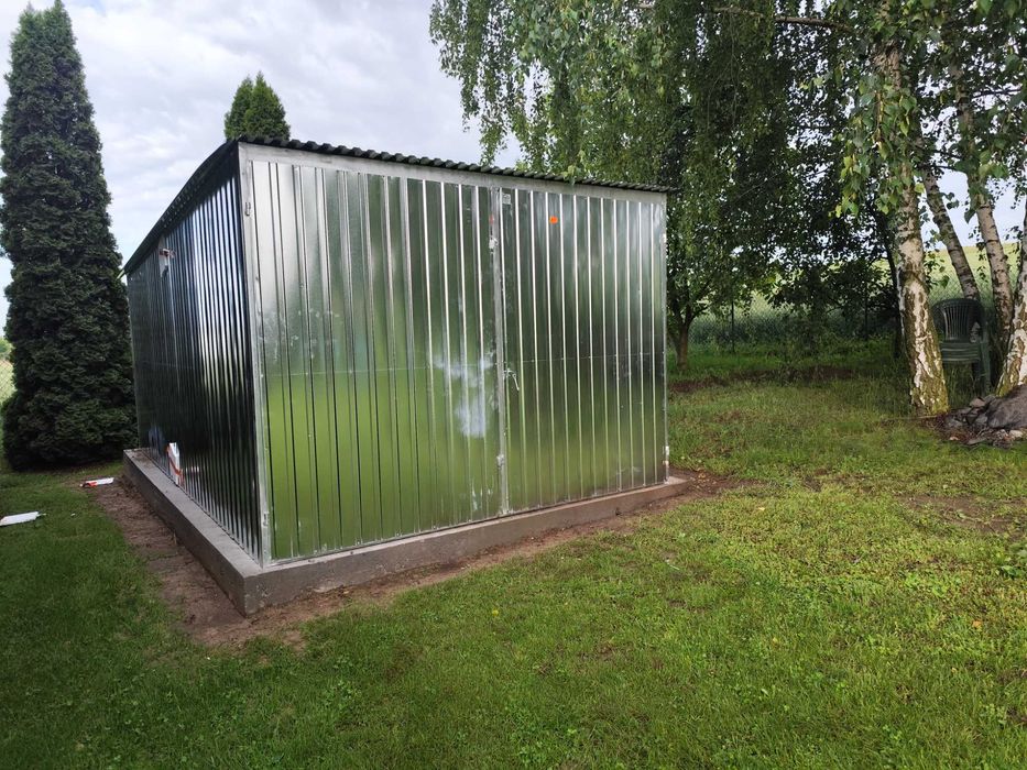 Blaszak/Garaż na budowę ---  OCYNK 3x5m -- Promocja