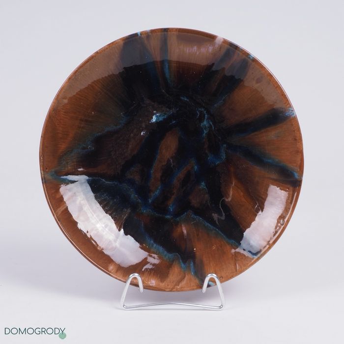 Talerz naścienny Przyjaźń Włocławek proj. Andrzej Trzaska lata 60-te