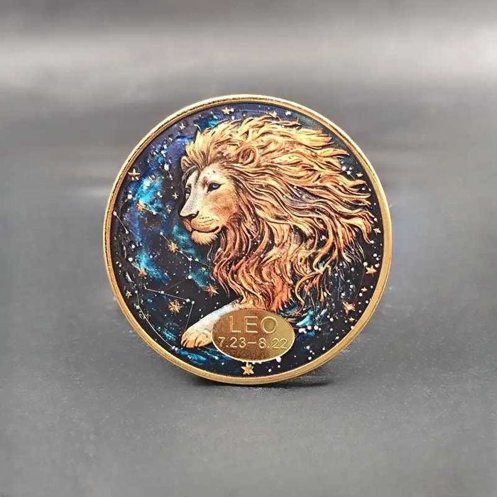 Коллекционная Монета Зодиакальных Знаков Лев