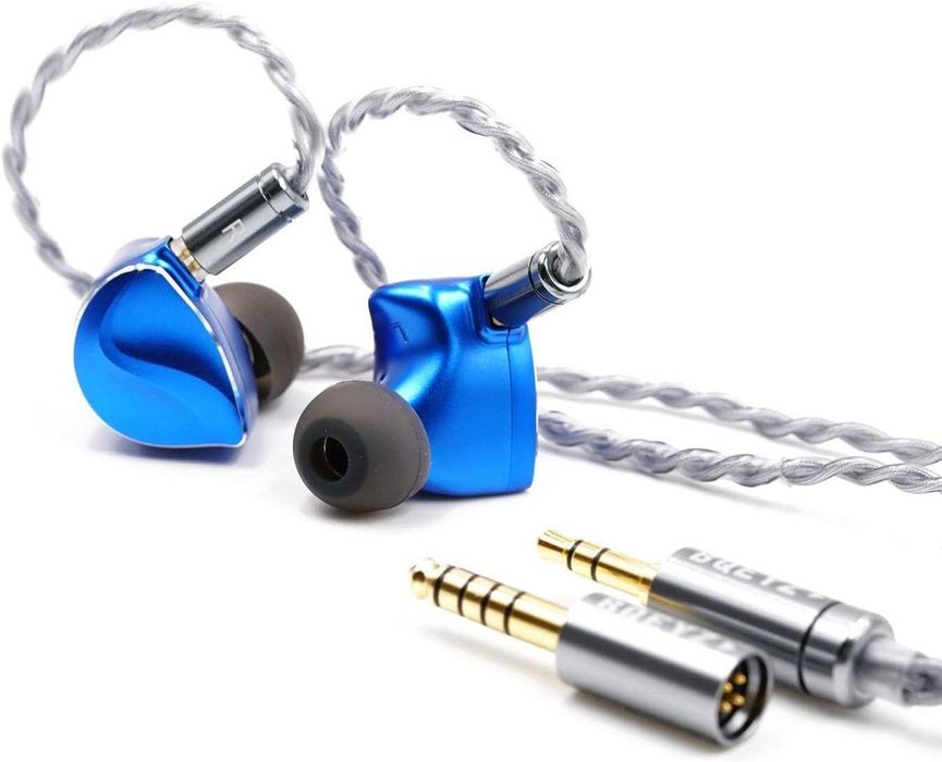 ‼️ BQEYZ Winter Ultra (Blue) - гибридные наушники с двумя излучателями