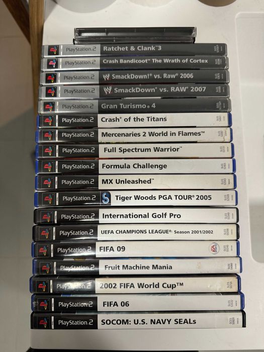 Playstation 2 slim preta com jogos!