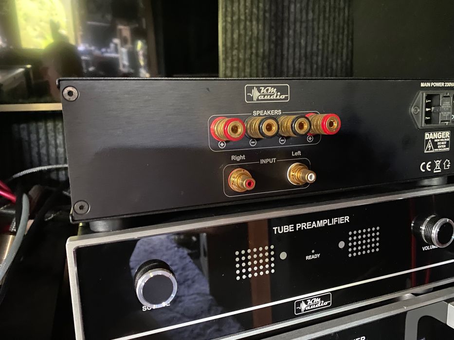 Preamp lampowy + końcówka mocy High-end