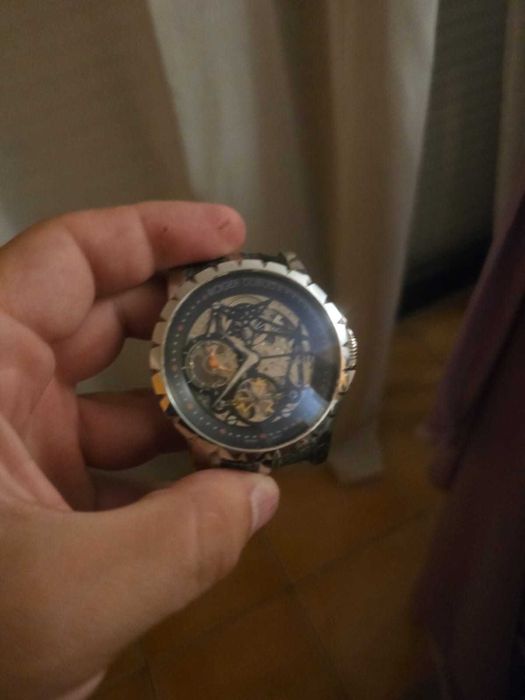 Relogio Excalibur Skeleton - Sem Bracelete