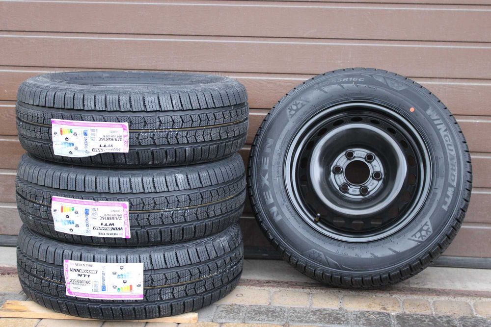 NOWE KOŁA ZIMOWE VW Transporter T7 Caravelle T7 6x120 16'' Nexen 2026r.