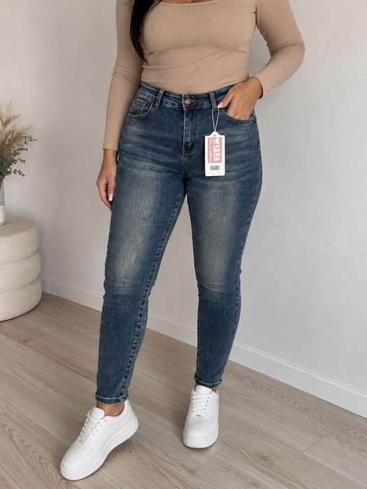 Jeansy damskie skinny M'SARA