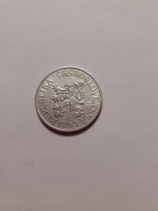 Monety Czechosłowacja 1953r,1956r