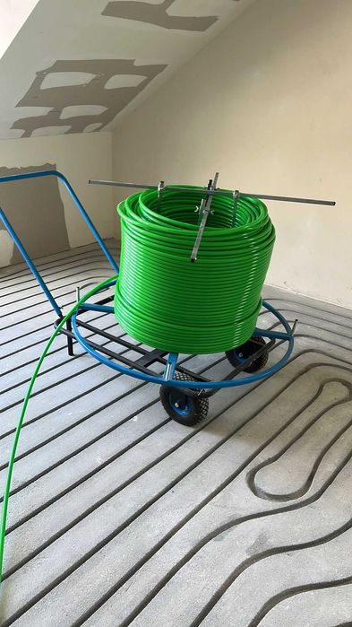 Frezowanie wylewek pod ogrzewanie podłogowe bezpyłowo