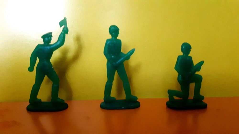 Фигурки игрушки СССР! Артиллеристы! Редкость!