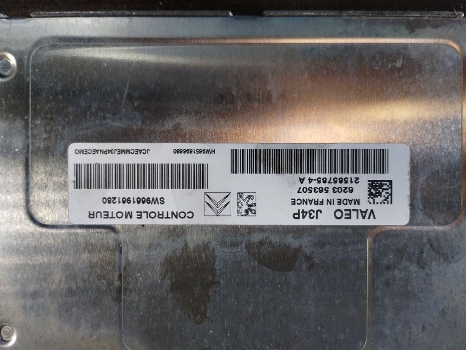 Citroen c3 Peugeot 1.4 kfv sterownik silnika Siemens