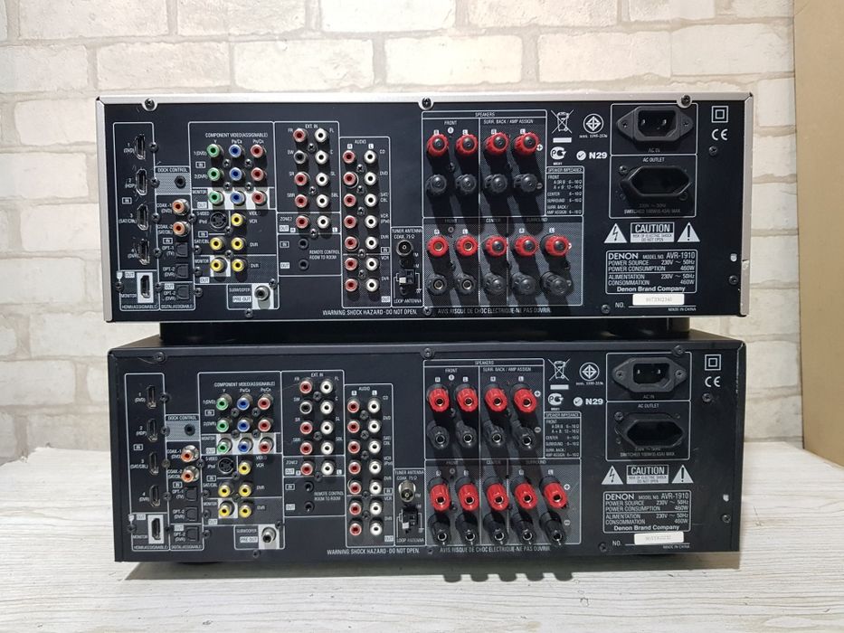 Пульт!7.1AV  ресивер  Denon AVR-1910.,+2ч.,  7x125ВтHDMI  б/у з Німечч