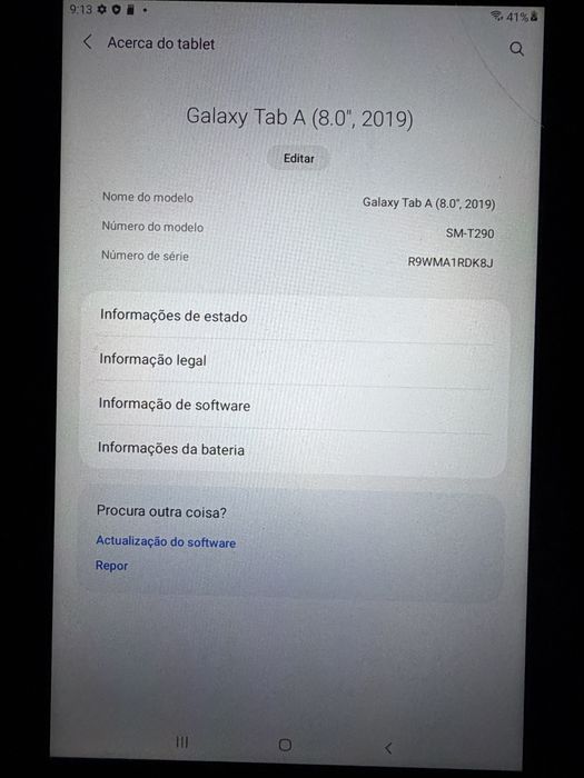 Tablet Samsung Tab A (2019)