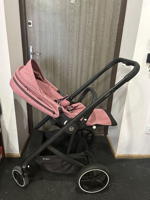 Cybex Balios S 2 в 1, magnolia pink, візок, коляска дитяча