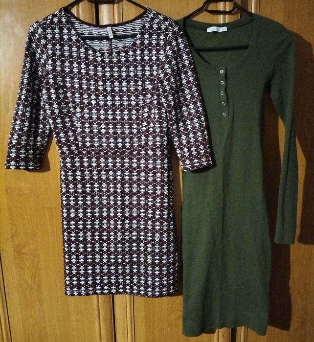 Dwie Sukienki Damskie Stradivarius I Rue Paris Rozmiary L