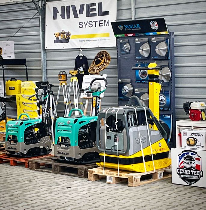 Zagęszczarka WACKER NEUSON DPU 6555 Heh ,nowa, FV Negocjuj, 500 kg
