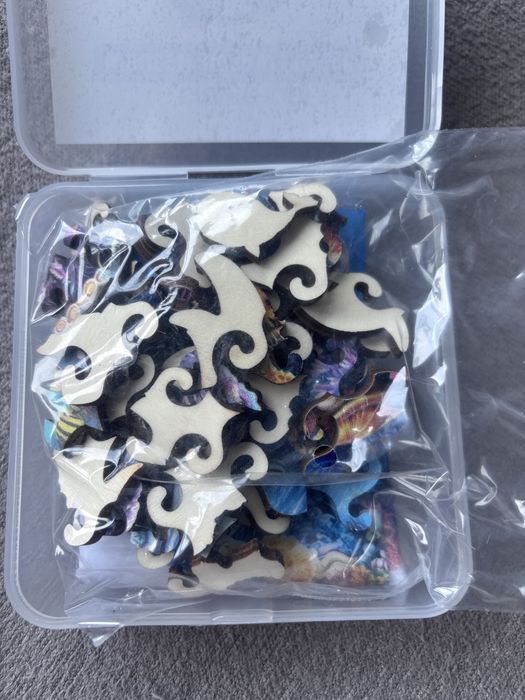 Drewniane puzzle/drewniana układanka/Żółw
