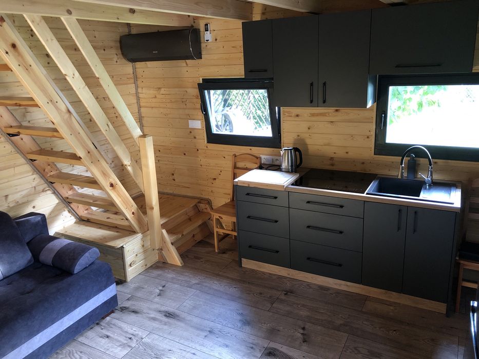 Domek w górach z jacuzzi balia
