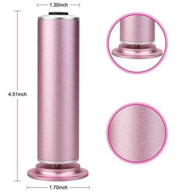 Removedor Elétrico Calos dos Pés Rosa